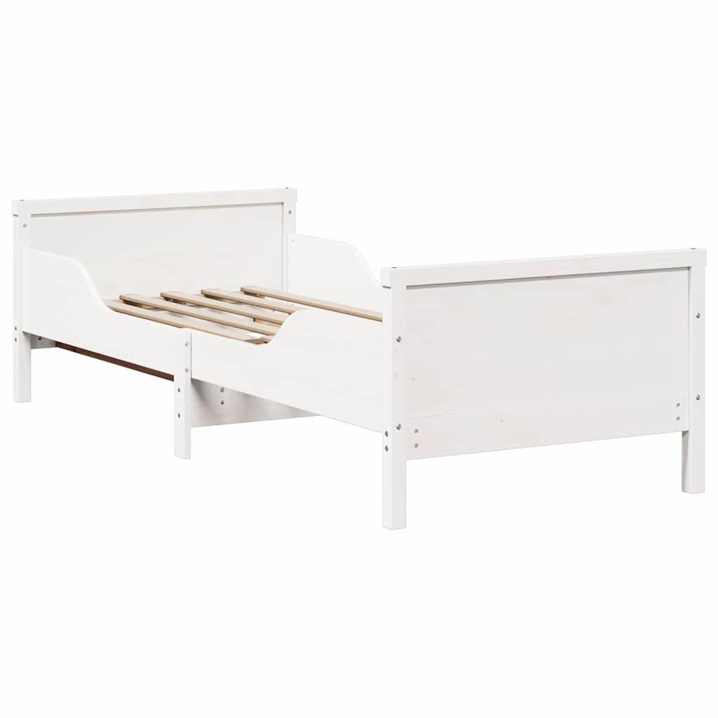 Struttura del letto Bianco 80 x 200 cm Legno multistrato | homemem39