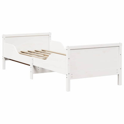 Struttura del letto Bianco 80 x 200 cm Legno multistrato | homemem39