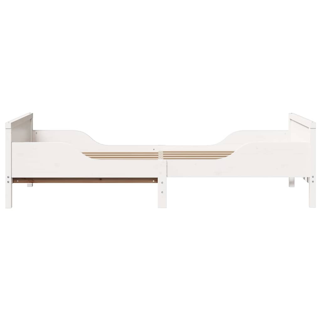 Struttura del letto Bianco 80 x 200 cm Legno multistrato | homemem39