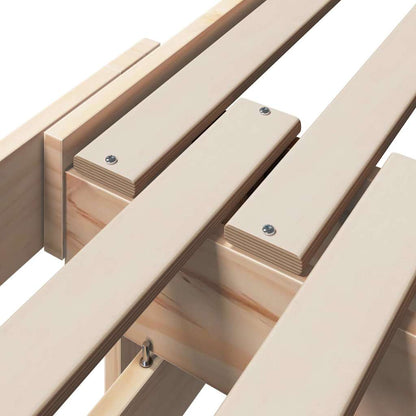 Struttura del letto Marrone 80 x 200 cm Legno multistrato | homemem39