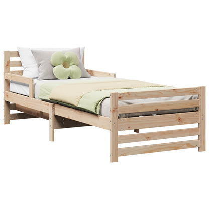 Struttura del letto Marrone 80 x 200 cm Legno multistrato | homemem39