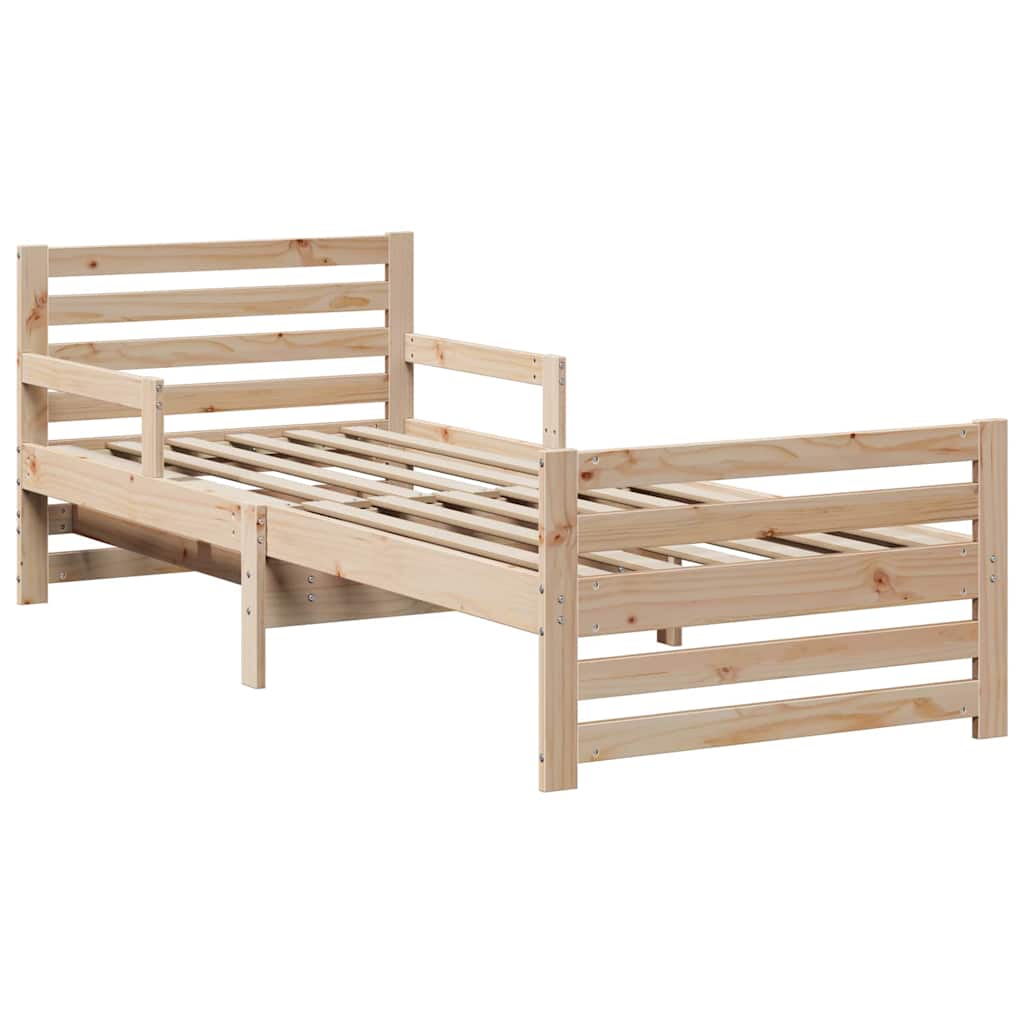 Struttura del letto Marrone 80 x 200 cm Legno multistrato | homemem39
