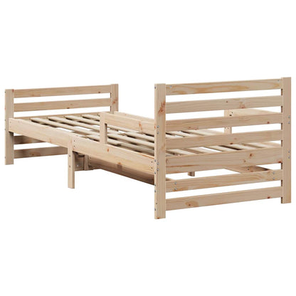 Struttura del letto Marrone 80 x 200 cm Legno multistrato | homemem39