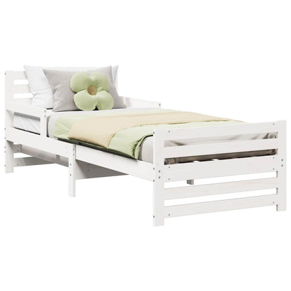 Struttura del letto Bianco 80 x 200 cm Legno multistrato | homemem39