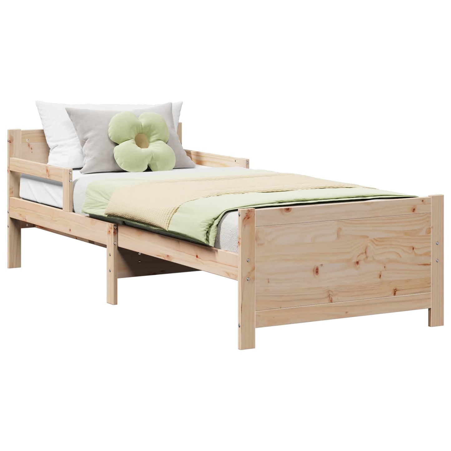 Struttura del letto Marrone 80 x 200 cm Legno multistrato | homemem39
