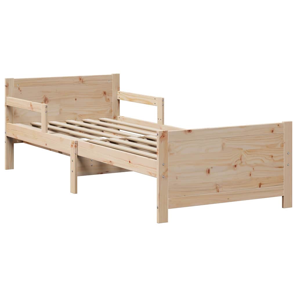 Struttura del letto Marrone 80 x 200 cm Legno multistrato | homemem39