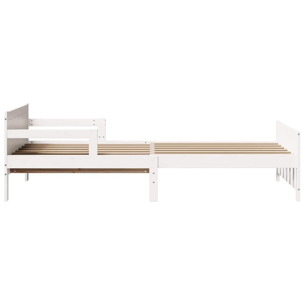 Struttura del letto Bianco 80 x 200 cm Legno multistrato | homemem39