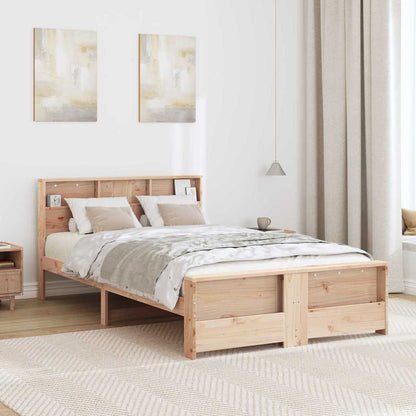 Struttura del letto Marrone 120 x 200 cm Legno multistrato | homemem39