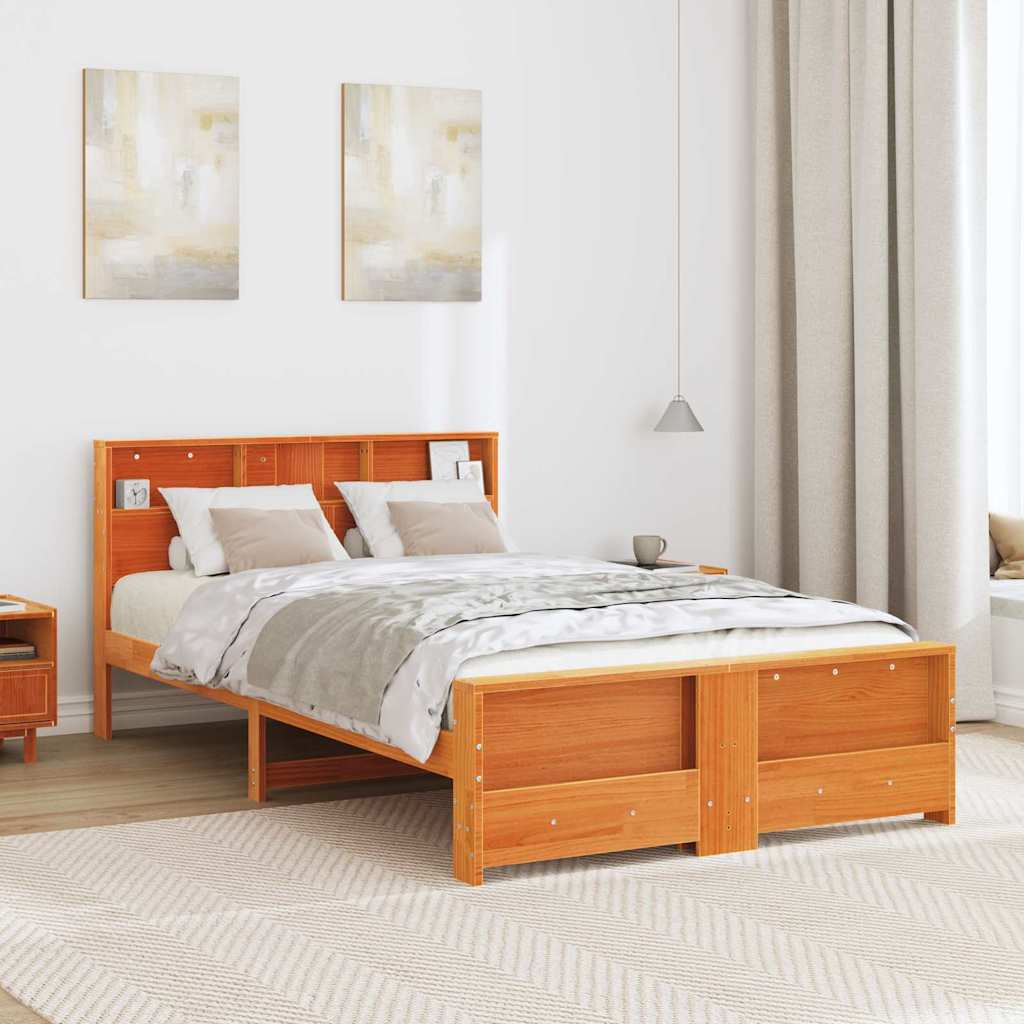 Struttura del letto con testiera Marrone cerato 120 x 200 cm | homemem39