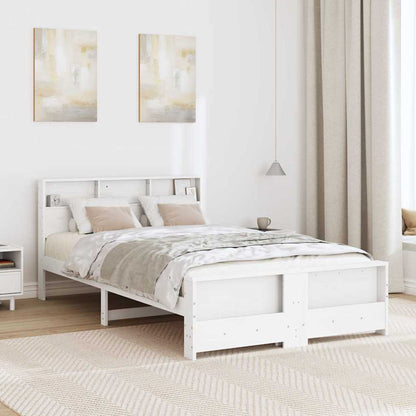 Struttura del letto Bianco 120 x 190 cm Legno multistrato