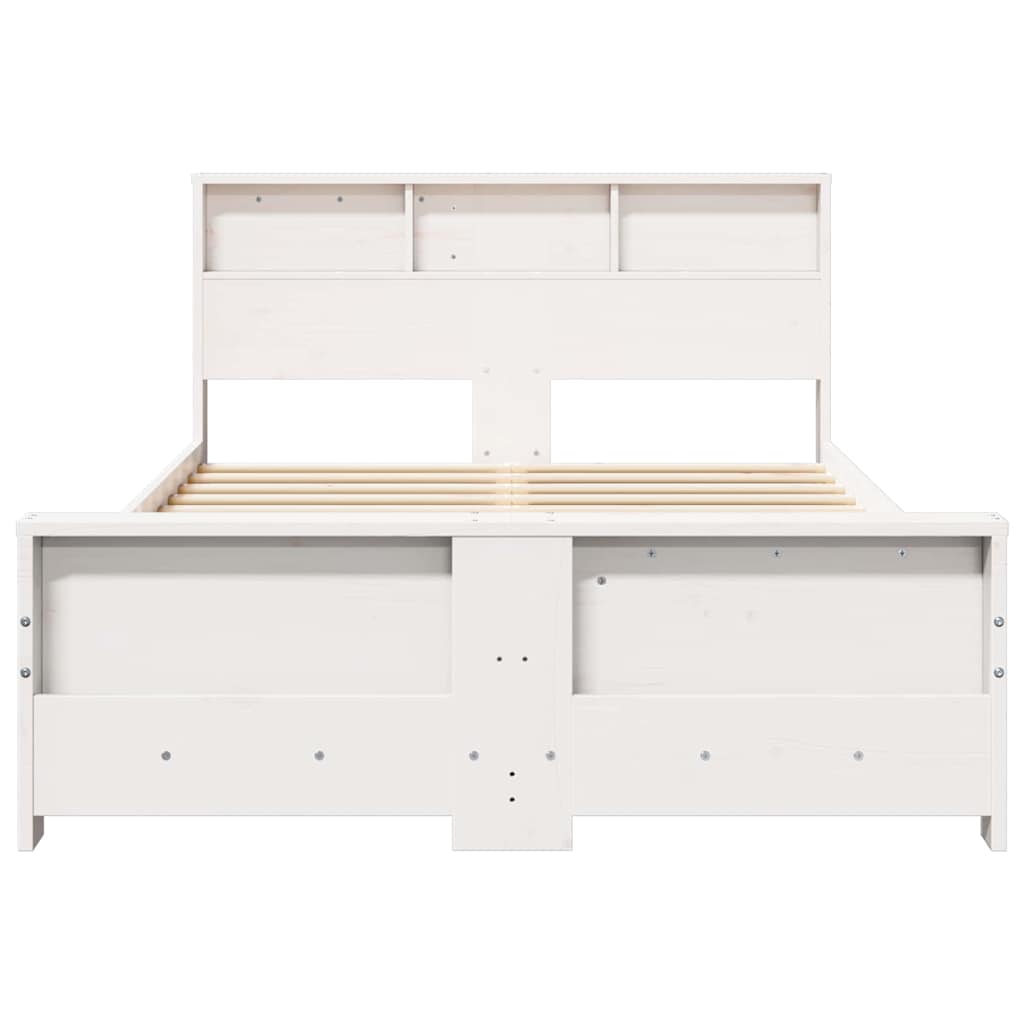 Struttura del letto Bianco 120 x 190 cm Legno multistrato