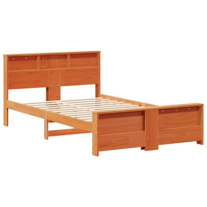 Struttura del letto con testiera Marrone cerato 120 x 190 cm | homemem39