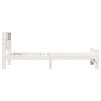 Struttura del letto Bianco 90 x 190 cm Legno multistrato | homemem39
