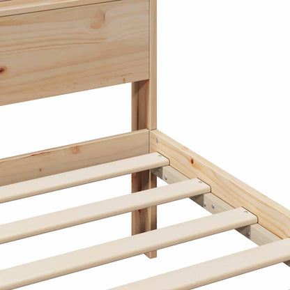 Struttura del letto Marrone 75 x 190 cm Legno multistrato | homemem39
