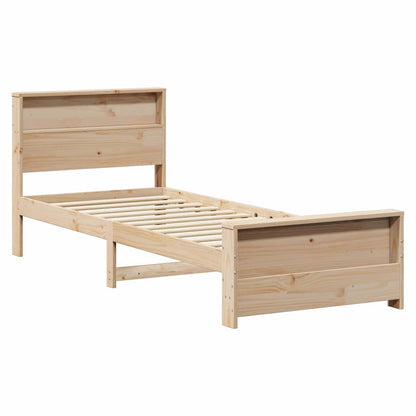 Struttura del letto Marrone 75 x 190 cm Legno multistrato | homemem39