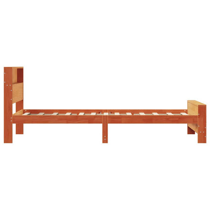 Struttura del letto con testiera Marrone cerato 75 x 190 cm | homemem39