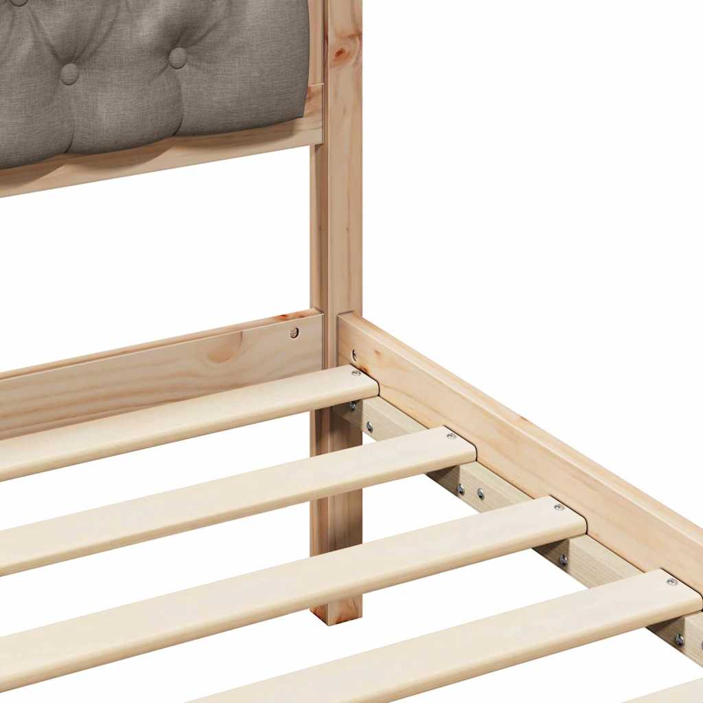 Struttura del letto Talpa 135 x 190 cm Pino massello | homemem39