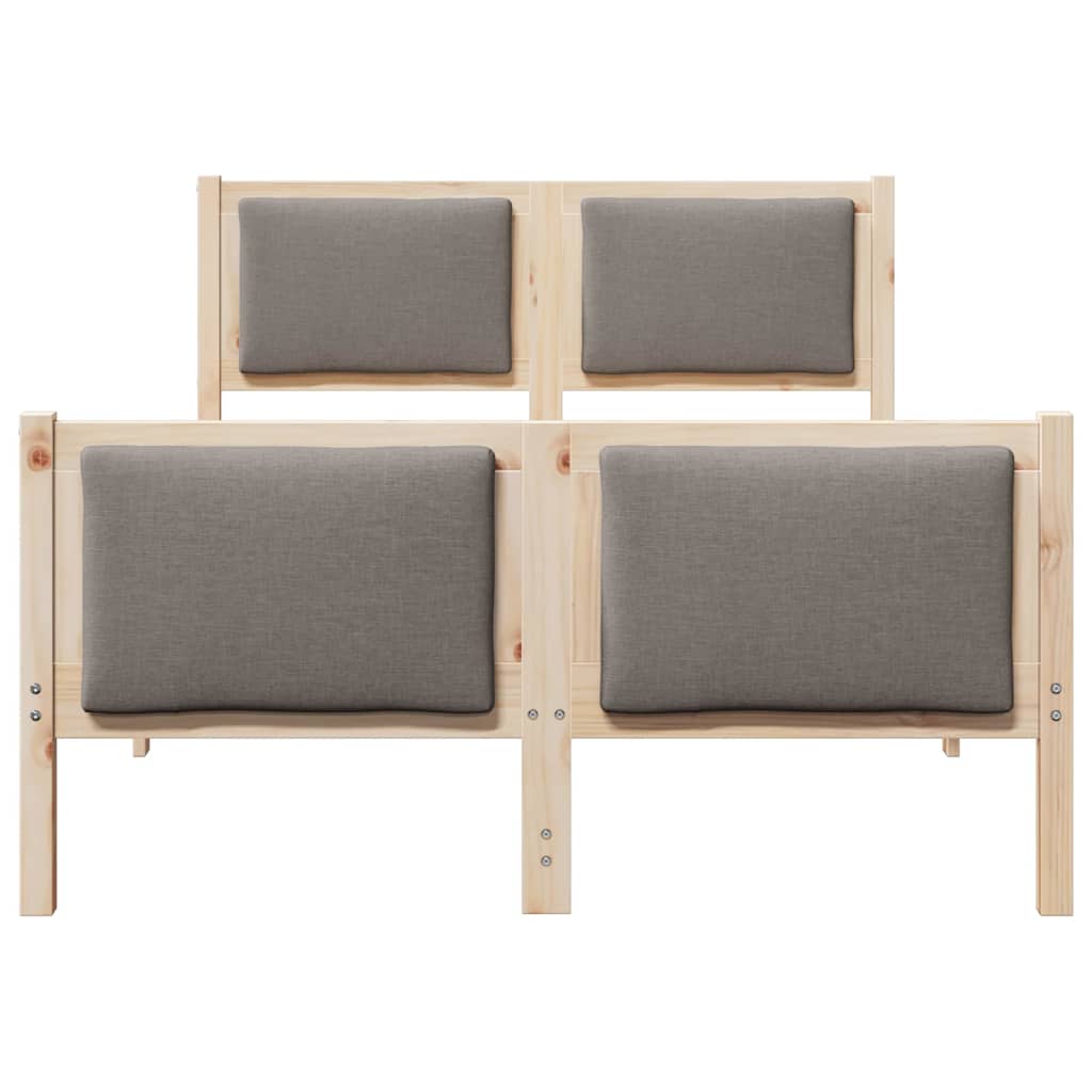 Struttura del letto con testiera Talpa 120 x 200 cm Tessuto | homemem39