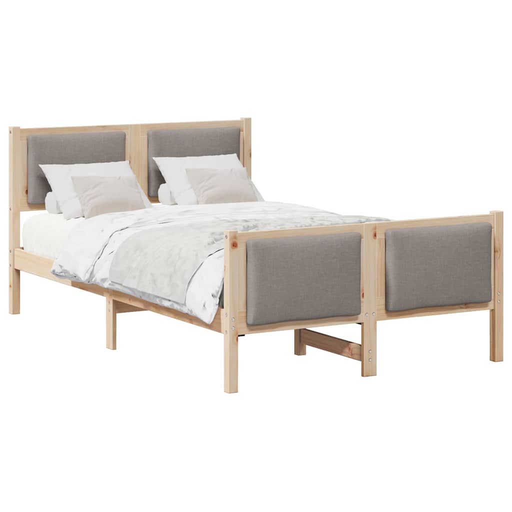 Struttura del letto con testiera Talpa 120 x 200 cm Tessuto | homemem39