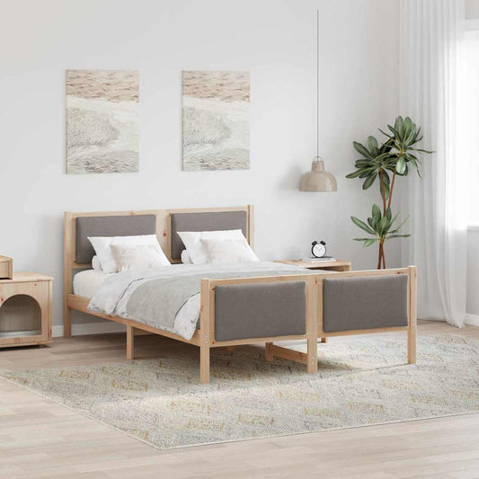 Struttura del letto con testiera Talpa 135 x 190 cm Tessuto | homemem39