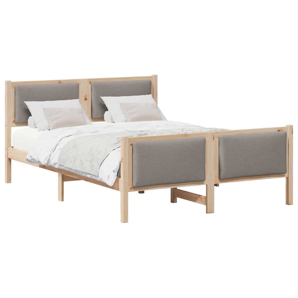 Struttura del letto con testiera Talpa 135 x 190 cm Tessuto | homemem39
