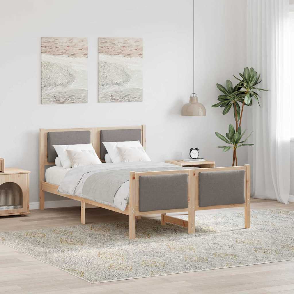 Struttura del letto con testiera Talpa 120 x 190 cm Tessuto | homemem39
