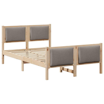 Struttura del letto con testiera Talpa 120 x 190 cm Tessuto | homemem39