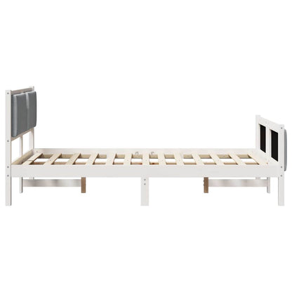 Struttura del letto Grigio chiaro 120 x 190 cm Tessuto | homemem39
