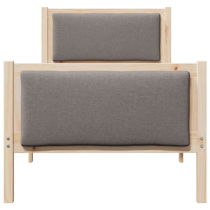 Struttura del letto con testiera Talpa 75 x 190 cm Tessuto | homemem39