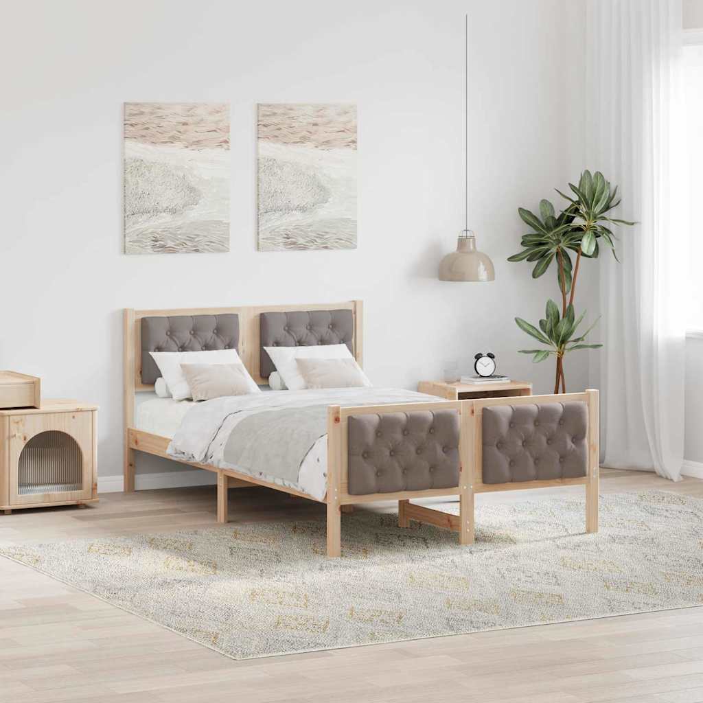 Struttura del letto Talpa 135 x 190 cm Pino massello | homemem39