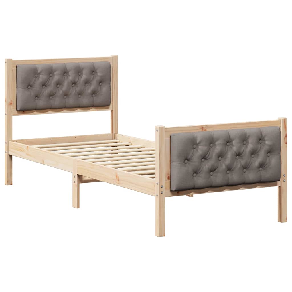 Struttura del letto Talpa 75 x 190 cm Pino massello | homemem39