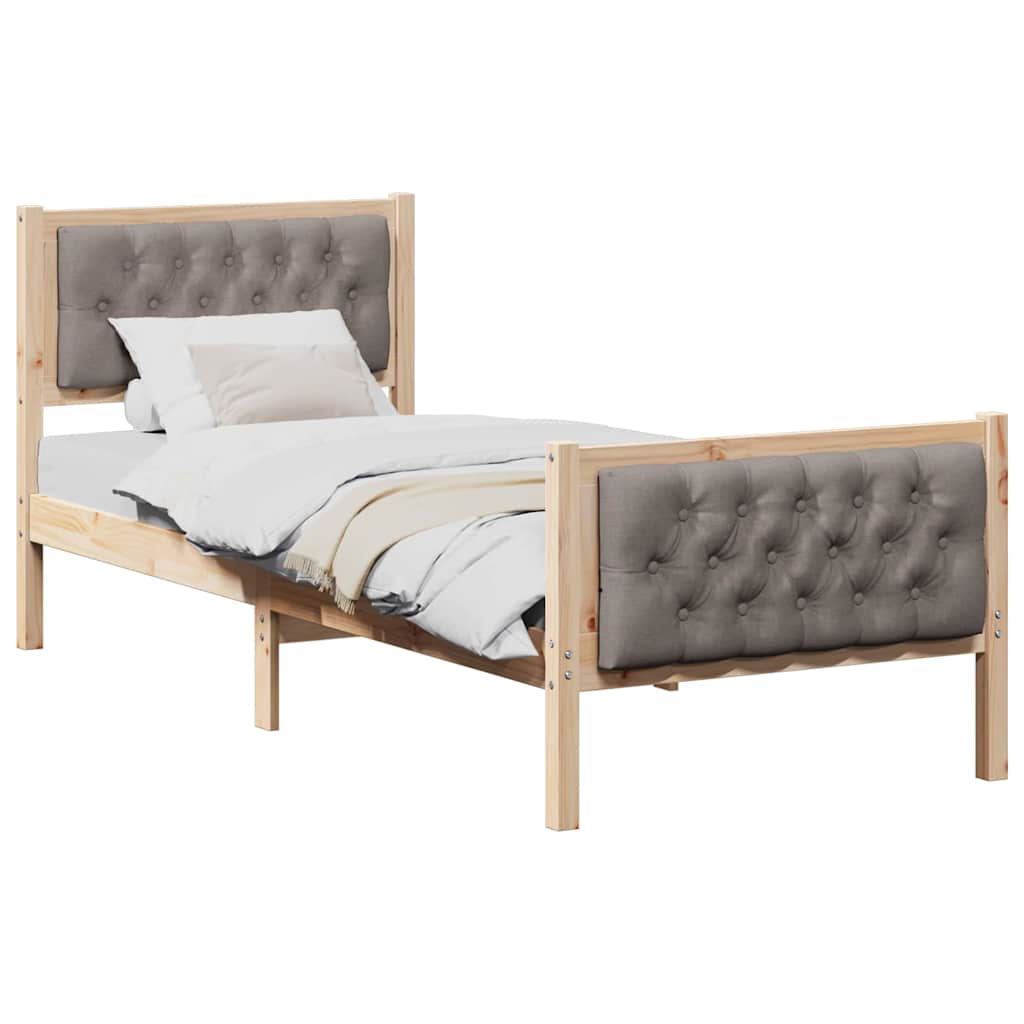 Struttura del letto Talpa 75 x 190 cm Pino massello | homemem39