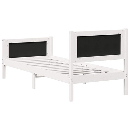 Struttura del letto Grigio chiaro 75 x 190 cm Pino massello | homemem39
