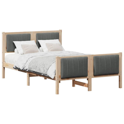 Struttura del Letto marrone e grigio scuro 120 x 200 cm | homemem39