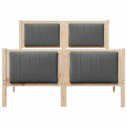 Struttura del Letto marrone e grigio scuro 120 x 190 cm | homemem39