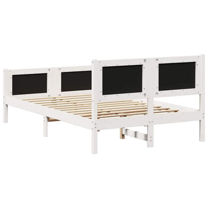 Struttura del Letto Bianco e grigio chiaro 120 x 190 cm | homemem39