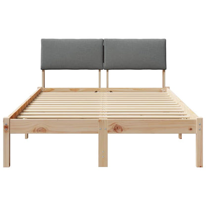 Struttura del Letto marrone e grigio scuro 120 x 200 cm | homemem39