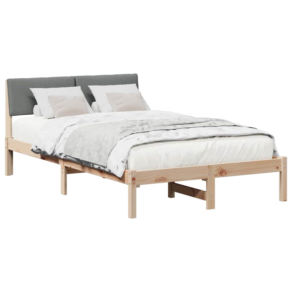Struttura del Letto marrone e grigio scuro 120 x 200 cm | homemem39