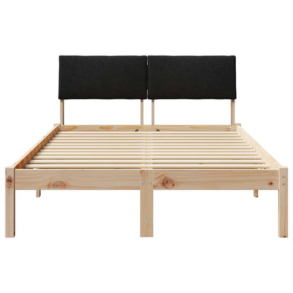 Struttura del Letto con testiera Marrone e nero 120 x 200 cm | homemem39