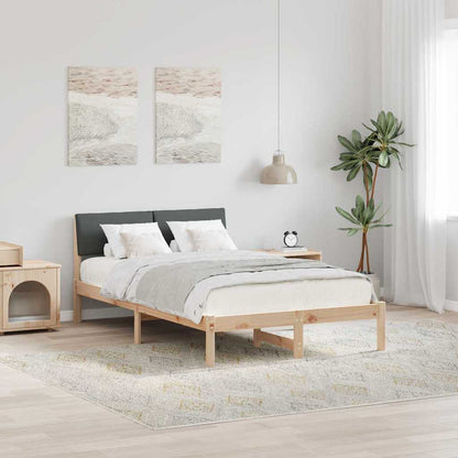 Struttura del Letto marrone e grigio scuro 120 x 190 cm | homemem39