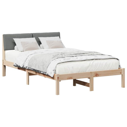 Struttura del Letto marrone e grigio scuro 120 x 190 cm | homemem39