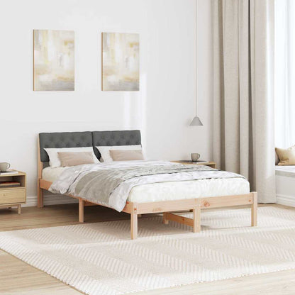 Struttura del Letto marrone e grigio scuro 120 x 190 cm | homemem39
