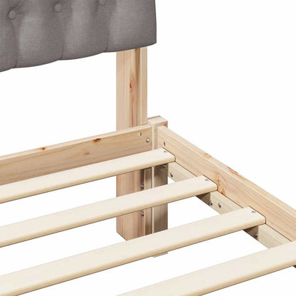 Struttura del letto Talpa 140 x 190 cm Pino massello