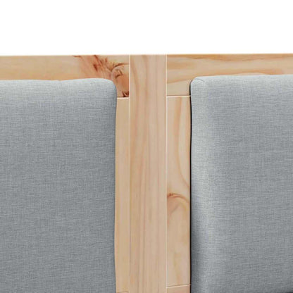 Testiera Altro Marrone 200 cm Legno di pino massello