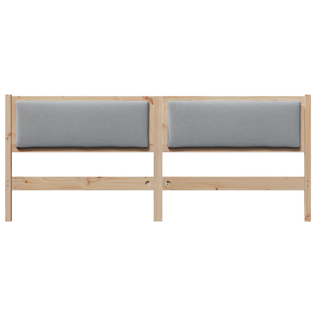 Testiera Altro Marrone 200 cm Legno di pino massello