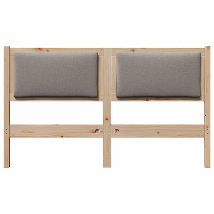 Testiera Altro Marrone 150 cm Legno di pino massello