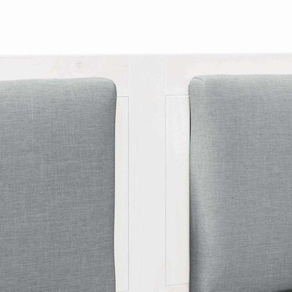 Testiera Altro Bianco 135 cm Legno di pino massello