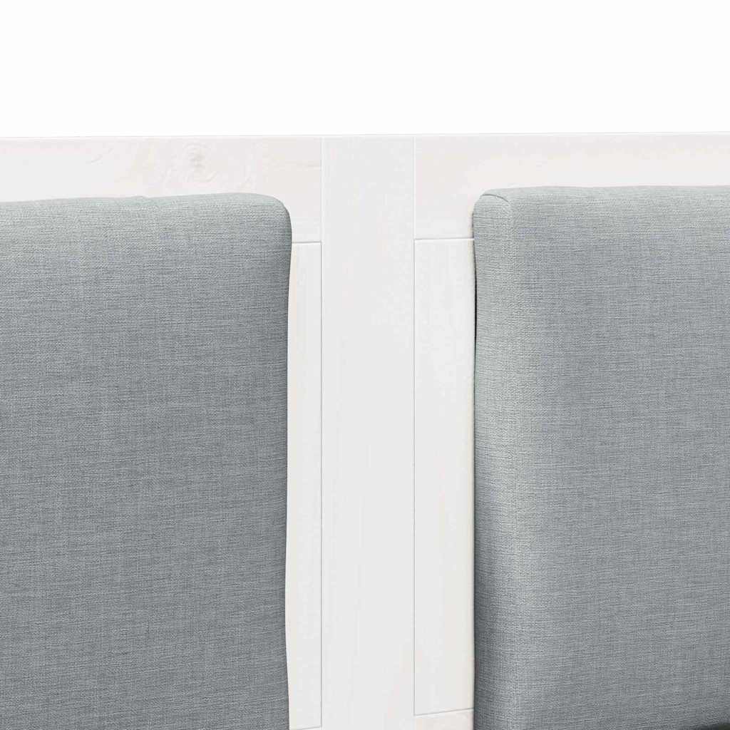 Testiera Altro Bianco 120 cm Legno di pino massello