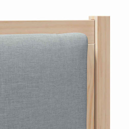 Testiera Altro Marrone 75 cm Legno di pino massello