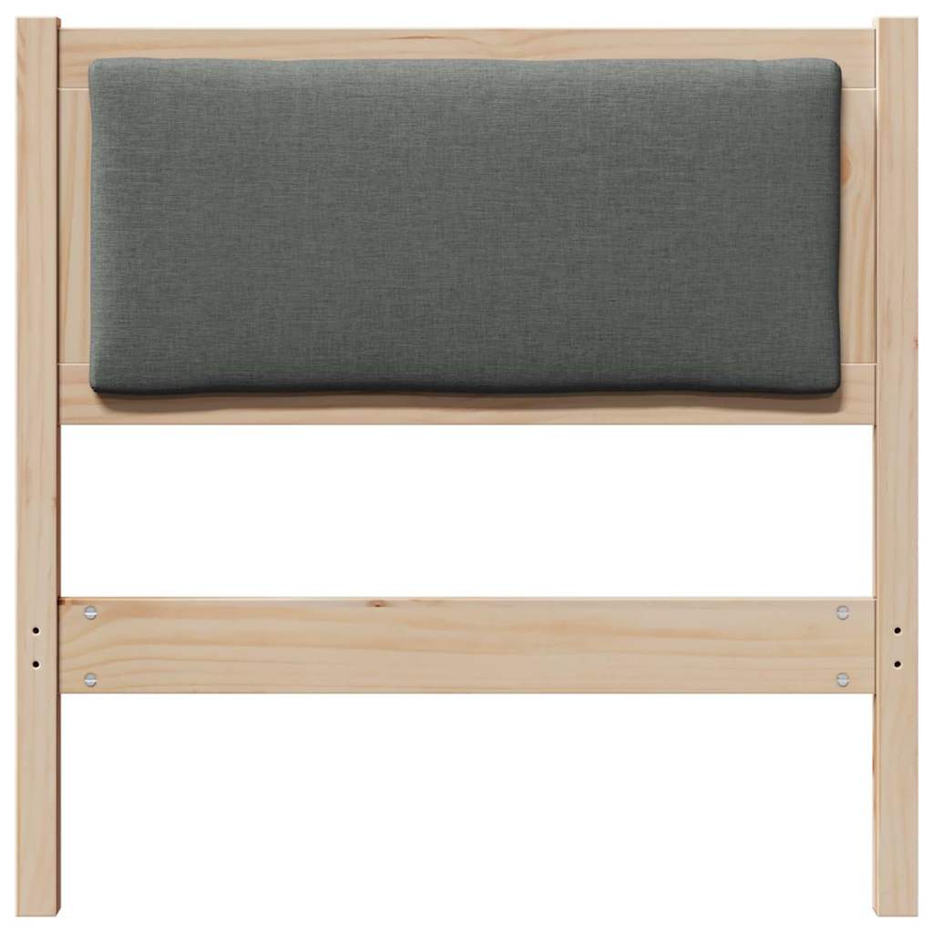 Testiera Altro Marrone 75 cm Legno di pino massello